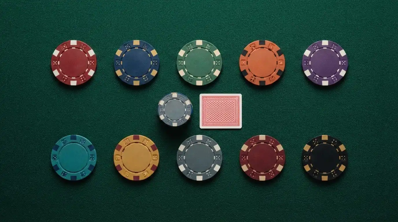 Vista comparativa de fichas de casino con logotipos de los operadores DGOJ revisados y sus condiciones de bono