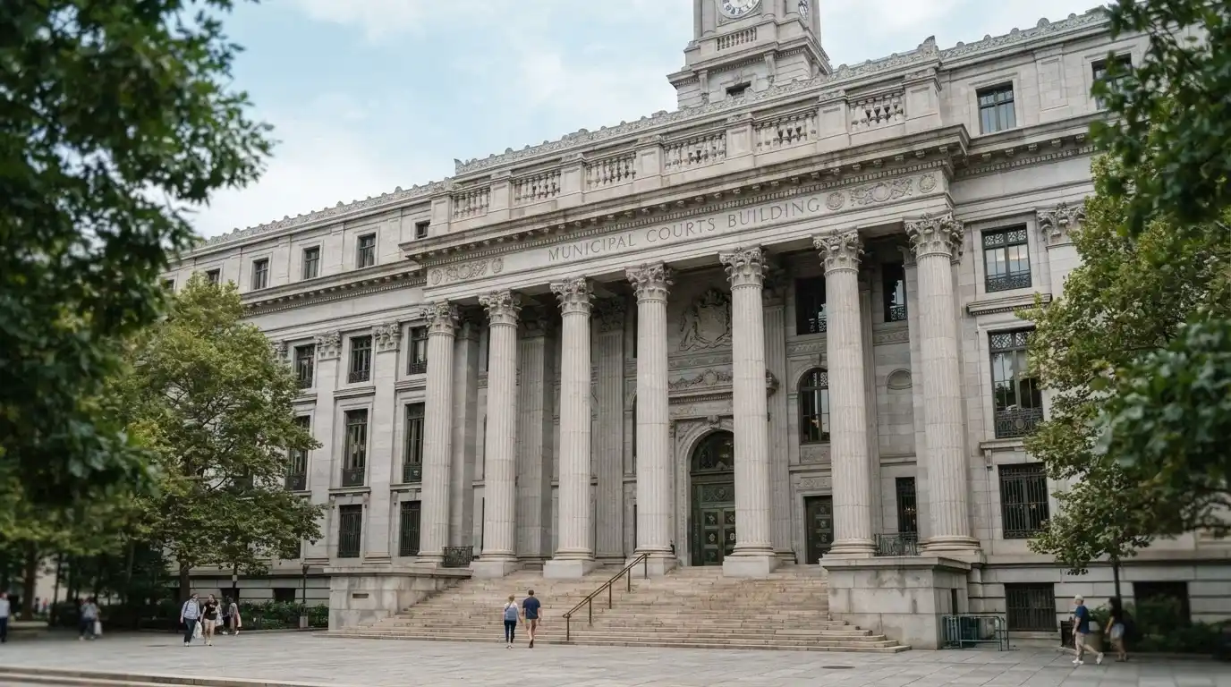 Fachada del edificio de la DGOJ con el escudo oficial visible