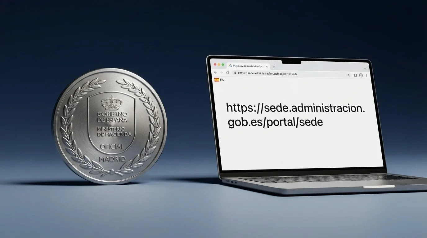 Sello de la Dirección General de Ordenación del Juego y dominio .es en la web de un casino